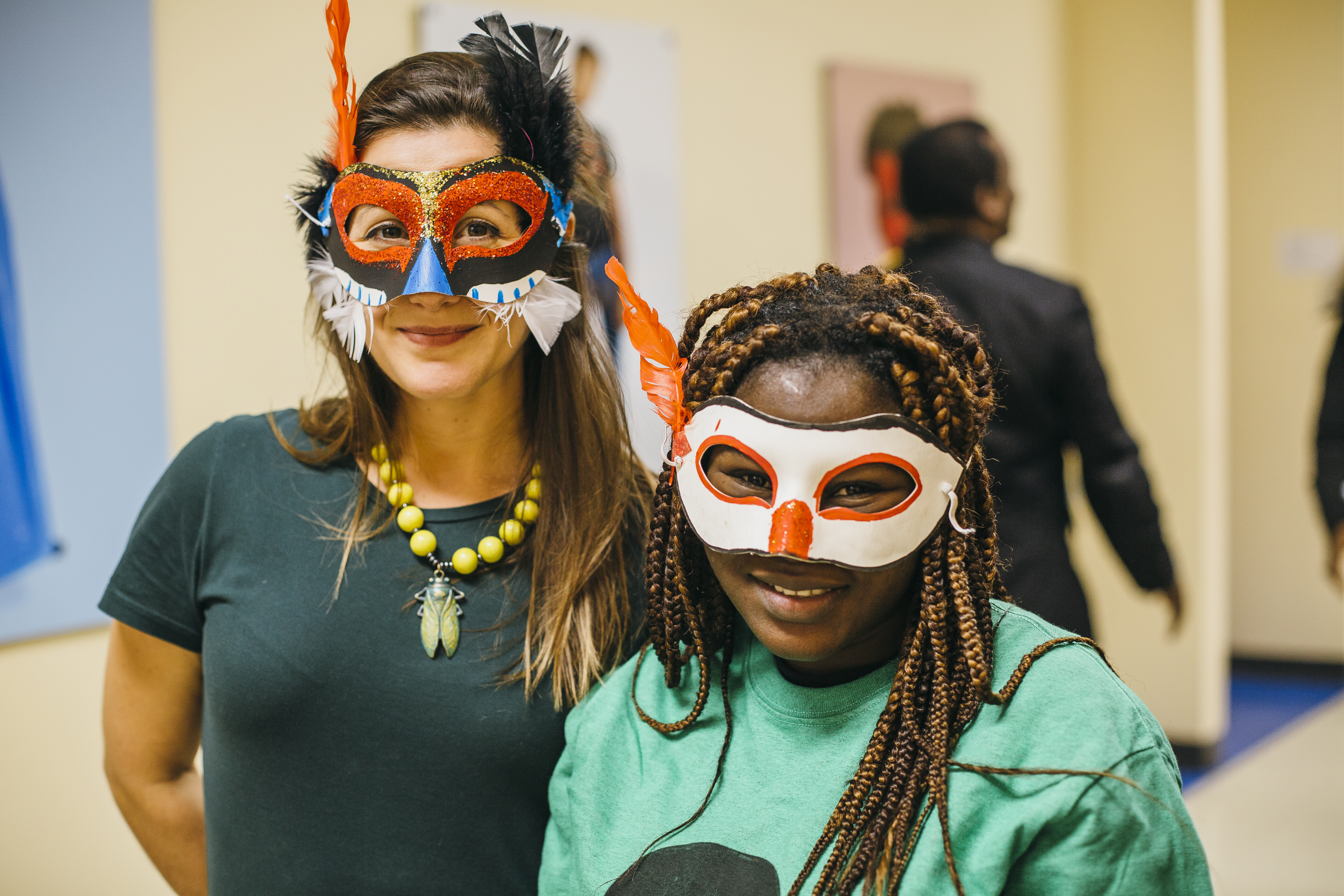 Madison Public Library Bubbler Making Justice Mask Off teen art exhibition