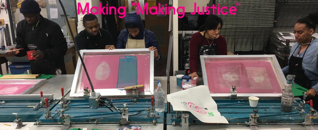 Madison Public Library's Making Justice program behind the scenes