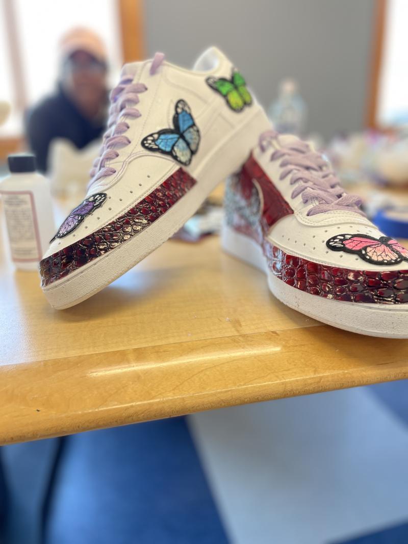 Shoe Design workshop with Maria Schirmer Devitt and Nia Jackson