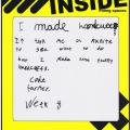 handwritten teen reflection from Code Farmer, explaining that he liked it after taking some time to understand